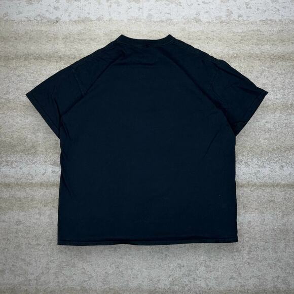 Vintage Y2K Impact Wrestling Shirt Mens L Black Hulk Hogan Cotton Short Sleeve - Picture 2 of 4